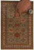 Capel Kindred-Medallion 3458 Pine Area Rug Rectangle Roomshot Image 1 Feature