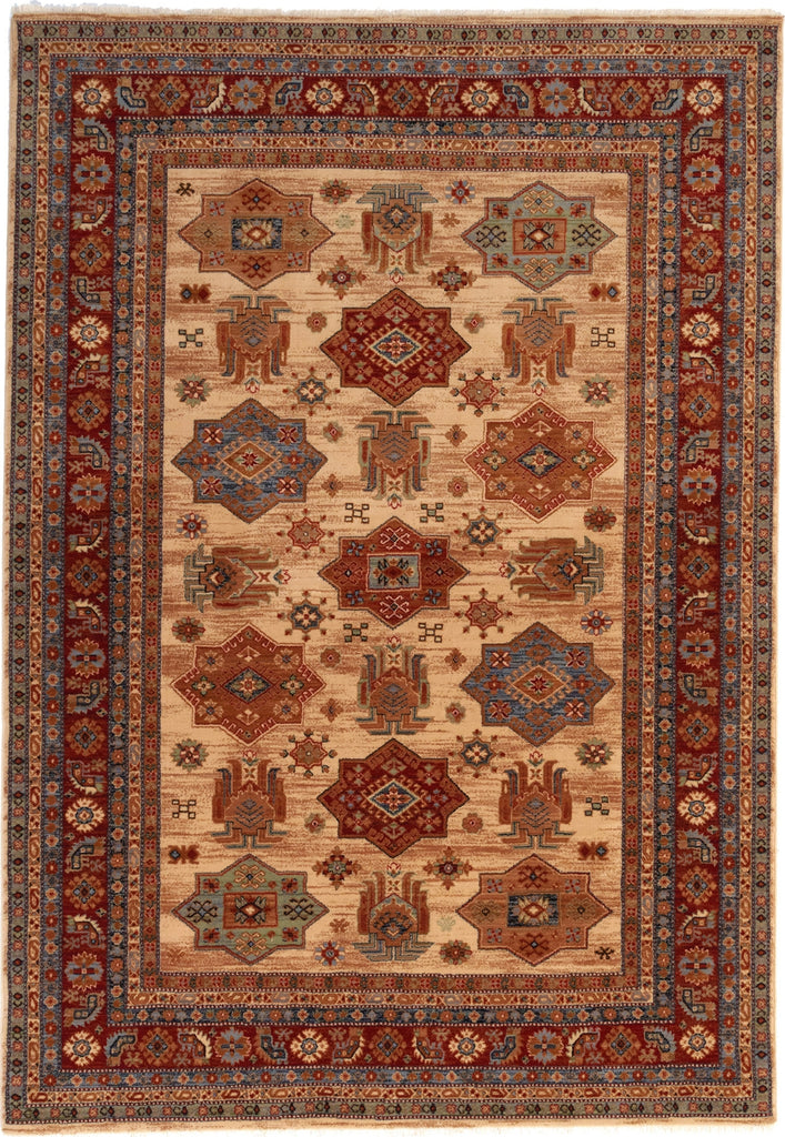 Capel Kindred-Medallion 3458 Ecru Area Rug