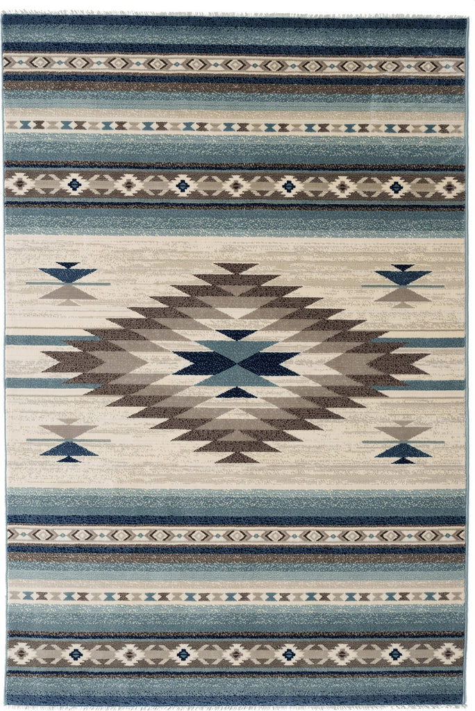 Capel Julius-Navajo 3465 Grey 340 Area Rug