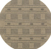 Couristan Naturalistic Sonoran Natural/Charcoal Area Rug Main