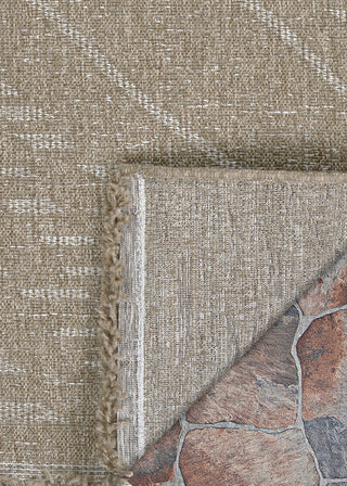 Couristan Naturalistic Rattan Natural/Cream Area Rug Backing Image