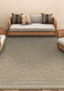 Couristan Naturalistic Rattan Natural/Cream Area Rug Lifestyle Image Feature