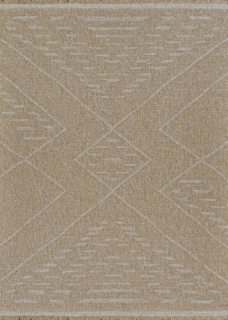 Couristan Naturalistic Rattan Natural/Cream Area Rug main image