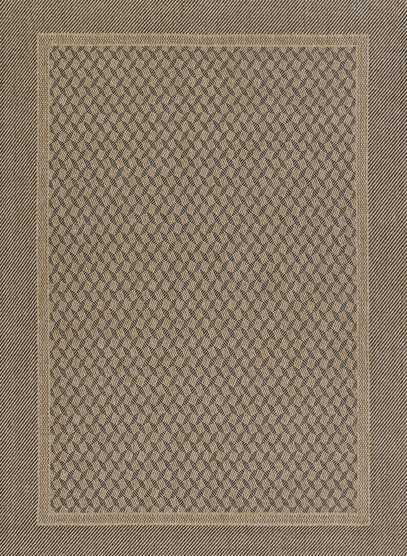Couristan Naturalistic Symmetry Natural/Black Area Rug – Incredible ...