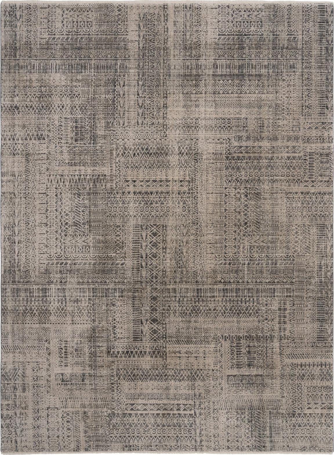 Capel Summit-Lineal 3807 Gray Area Rug