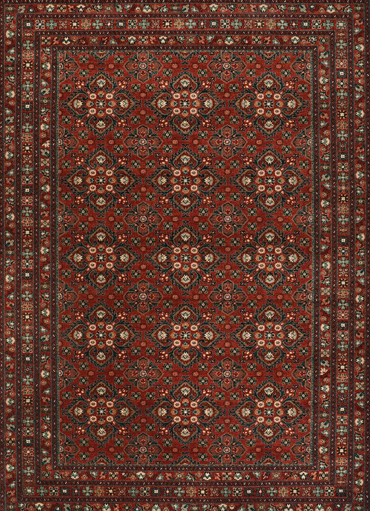 Couristan Old World Classic Royal Afghan Antique Red Area Rug main image