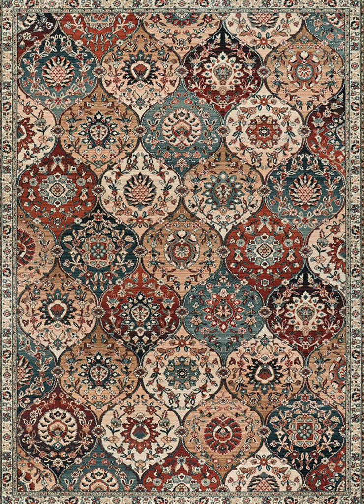 Couristan Old World Classic Royal Baktiari Antique Red Area Rug main image