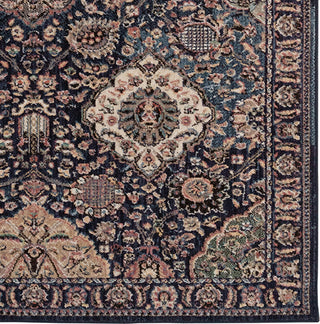 Capel Thrace-Bahktiar 4400 Dark Blue Area Rug