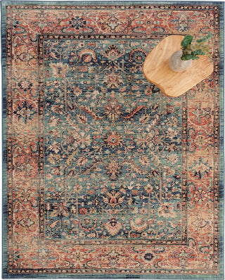 Capel Thrace-Ispahan 4402 Aquamarine Area Rug