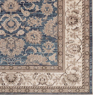 Capel Thrace-Keshan 4403 Medium Blue Area Rug