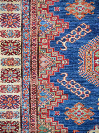 Kalaty Super Pak Kazak Blue Area Rug Floor Image