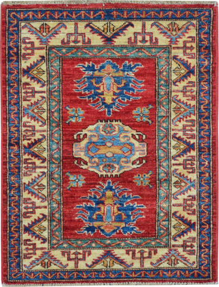 Kalaty Super Pak Kazak Red/Ivory Area Rug Main Image
