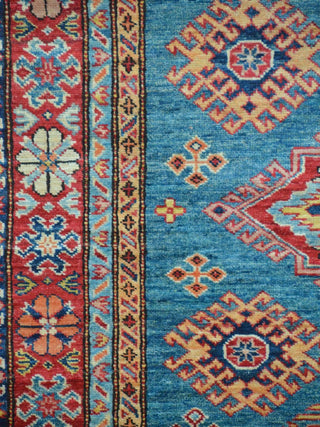 Kalaty Super Pak Kazak Blue Area Rug Floor Image