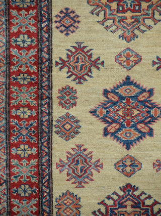 Kalaty Super Pak Kazak Ivory Area Rug Floor Image