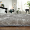 Feizy Indochine 4550F Silver/White Area Rug