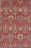 Capel Sanibel-Ikat 5100 Crimson 550 Area Rug