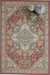 Capel Sanibel-Tabriz 5101 Crimson 575 Area Rug Rectangle Roomshot Image 1 Feature