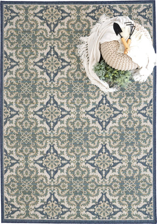 Capel Sanibel-Tile 5102 Medium 420 Area Rug Rectangle Roomshot Image 1 Feature