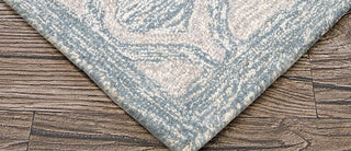 Couristan Silverthorne Mosaic Cornflower Area Rug Close Up Image
