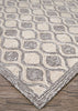Couristan Silverthorne Mosaic Sandlewood Area Rug Close Up Image