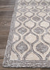 Couristan Silverthorne Mosaic Sandlewood Area Rug Corner Image