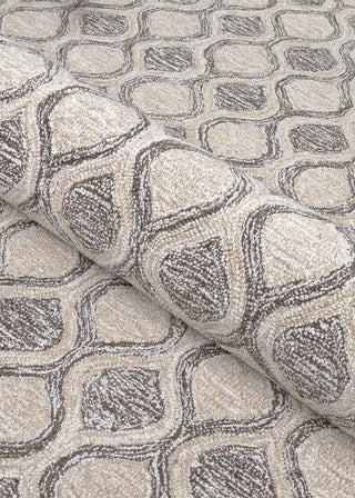 Couristan Silverthorne Mosaic Sandlewood Area Rug Detail Image