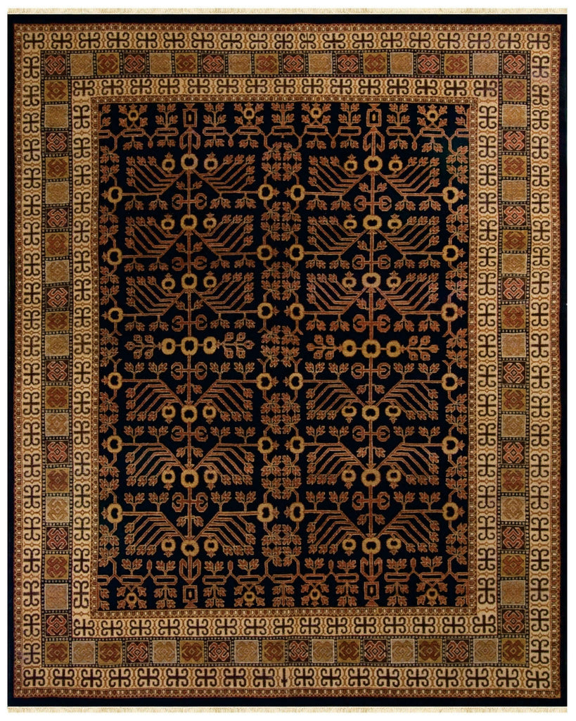 Feizy Namche 6154F Black Area Rug main image