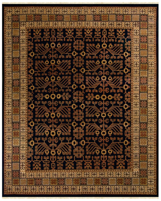 Feizy Namche 6154F Black Area Rug main image