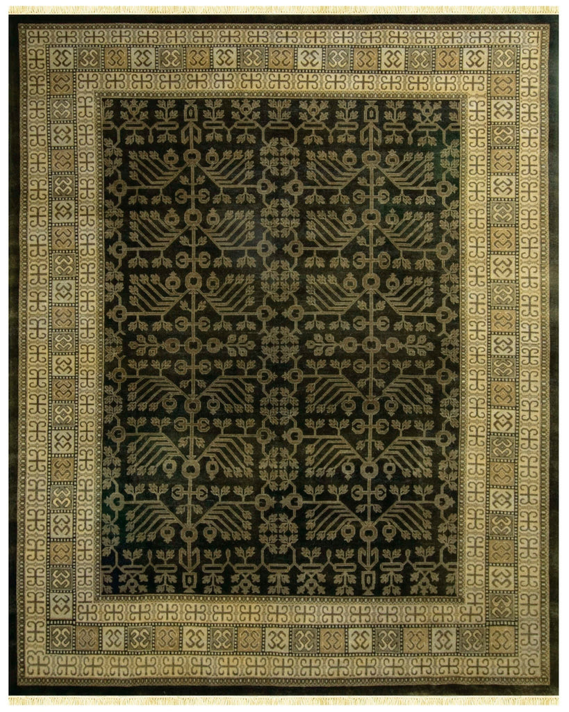 Feizy Namche 6154F Charcoal/Ivory Area Rug main image