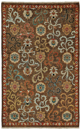 Feizy Namche 6157F Brown Area Rug main image