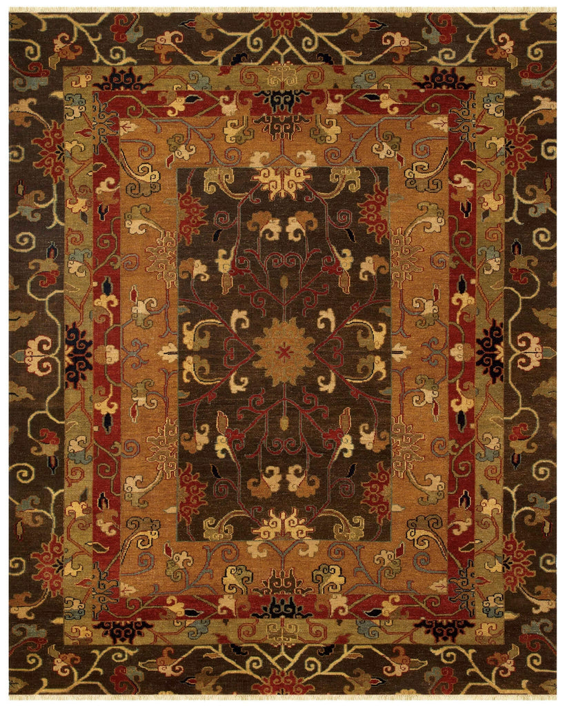 Feizy Namche 6158F Brown/Gold Area Rug main image
