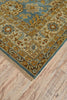 Feizy Namche 6159F Medium Blue/Ivory Area Rug Corner Image