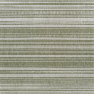 Couristan Recife Gazebo Stripe Sage Leaf/Ivory Area Rug Main