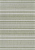 Couristan Recife Gazebo Stripe Sage Leaf/Ivory Area Rug main image