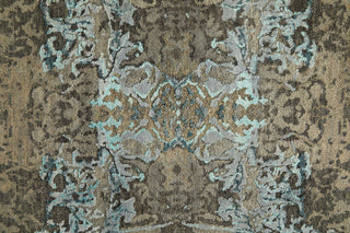 Havila Fine Rugs Adore R1022 Silver/Turquoise Area Rug