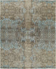 Havila Fine Rugs Adore R1022 Silver/Turquoise Area Rug