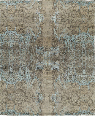 Havila Fine Rugs Adore R1022 Silver/Turquoise Area Rug