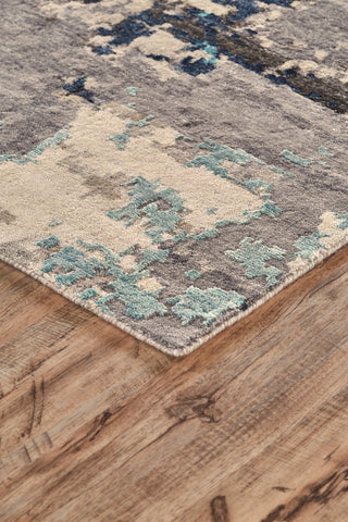 Havila Fine Rugs Lode R1003 Blue Area Rug