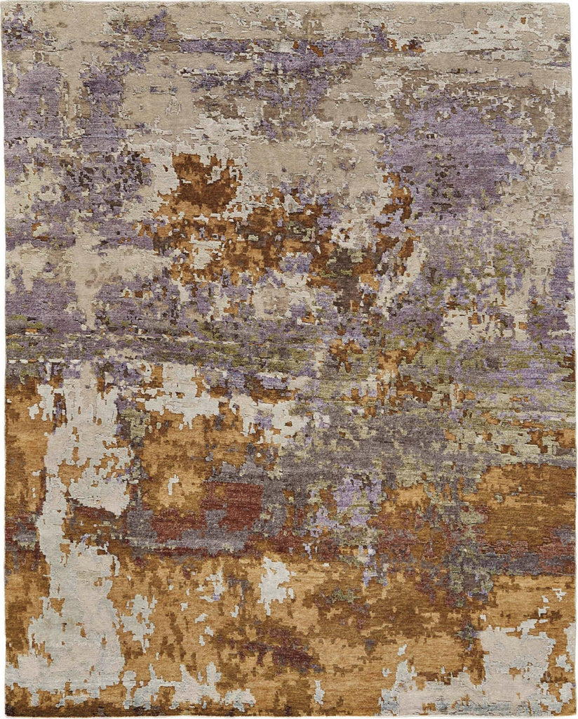 Havila Fine Rugs Lode R1003 Gold/Gray Area Rug