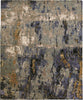 Havila Fine Rugs Lode R1008 Blue/Silver Area Rug