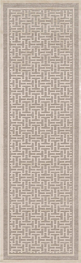 Feizy Saphir Zam 3097F Pewter/Light Gray Area Rug