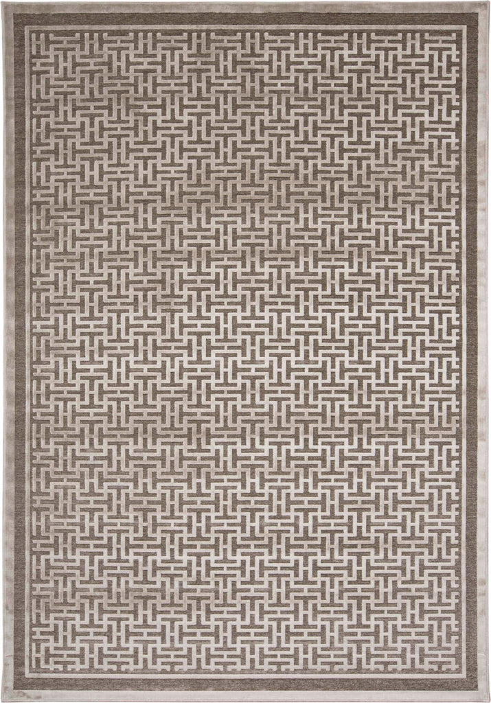 Feizy Saphir Zam 3097F Pewter/Light Gray Area Rug