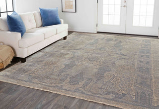 Havila Fine Rugs Oncas H1209 Ivory Area Rug Lifestyle Image Feature