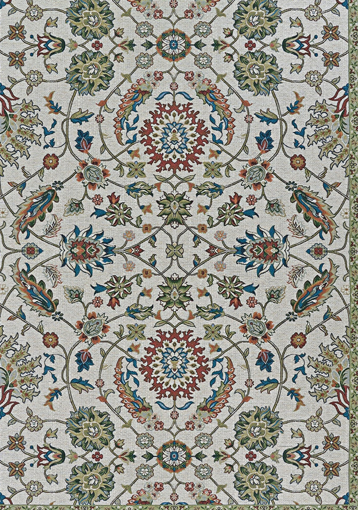 Couristan Dolce Flora Vines Beige/Multi Area Rug main image