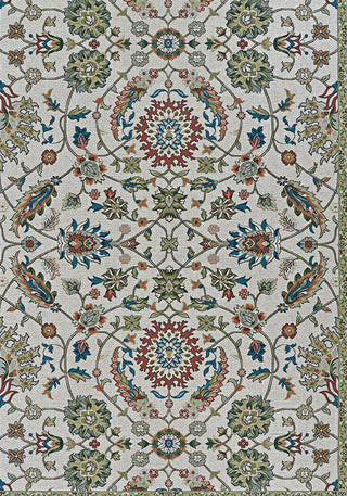 Couristan Dolce Flora Vines Beige/Multi Area Rug main image