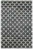 Feizy Bamboo Lattice 7054F Black/White Area Rug main image