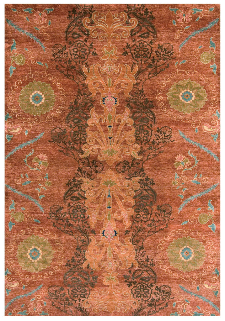Feizy Vardo 6105F Rust/Multi Area Rug main image