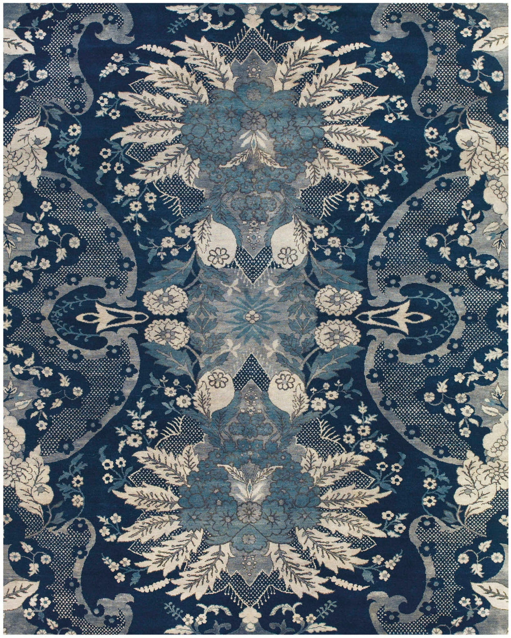 Feizy Vivendi 6402F Navy/Blue Area Rug