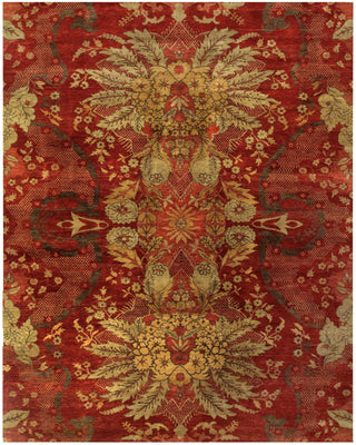 Feizy Vivendi 6402F Red/Green Area Rug main image