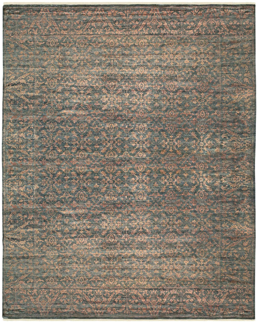 Feizy Tesoro I 7201F Gray/Copper Area Rug main image
